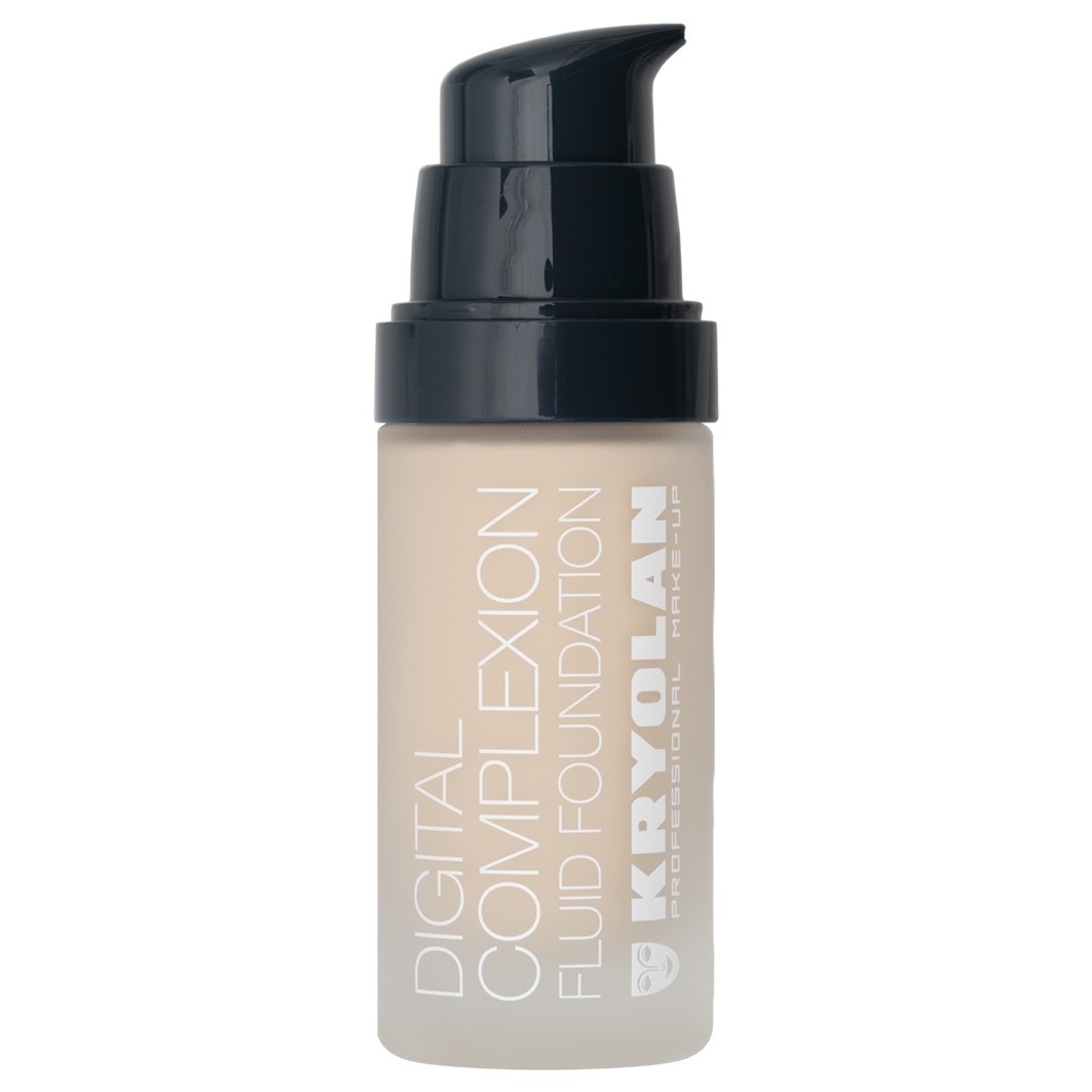 Тональный крем для лица digital complexion fluid Kryolan, nr. o12, объем 30 мл — фото 2