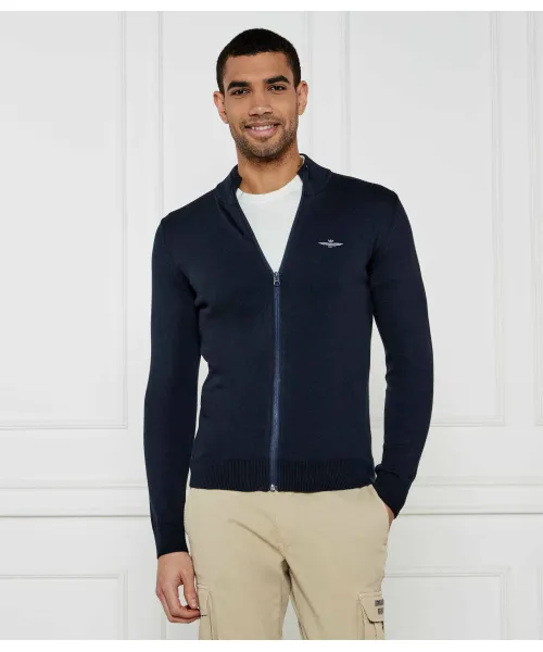 

Свитер Regular fit Aeronautica Militare, синий