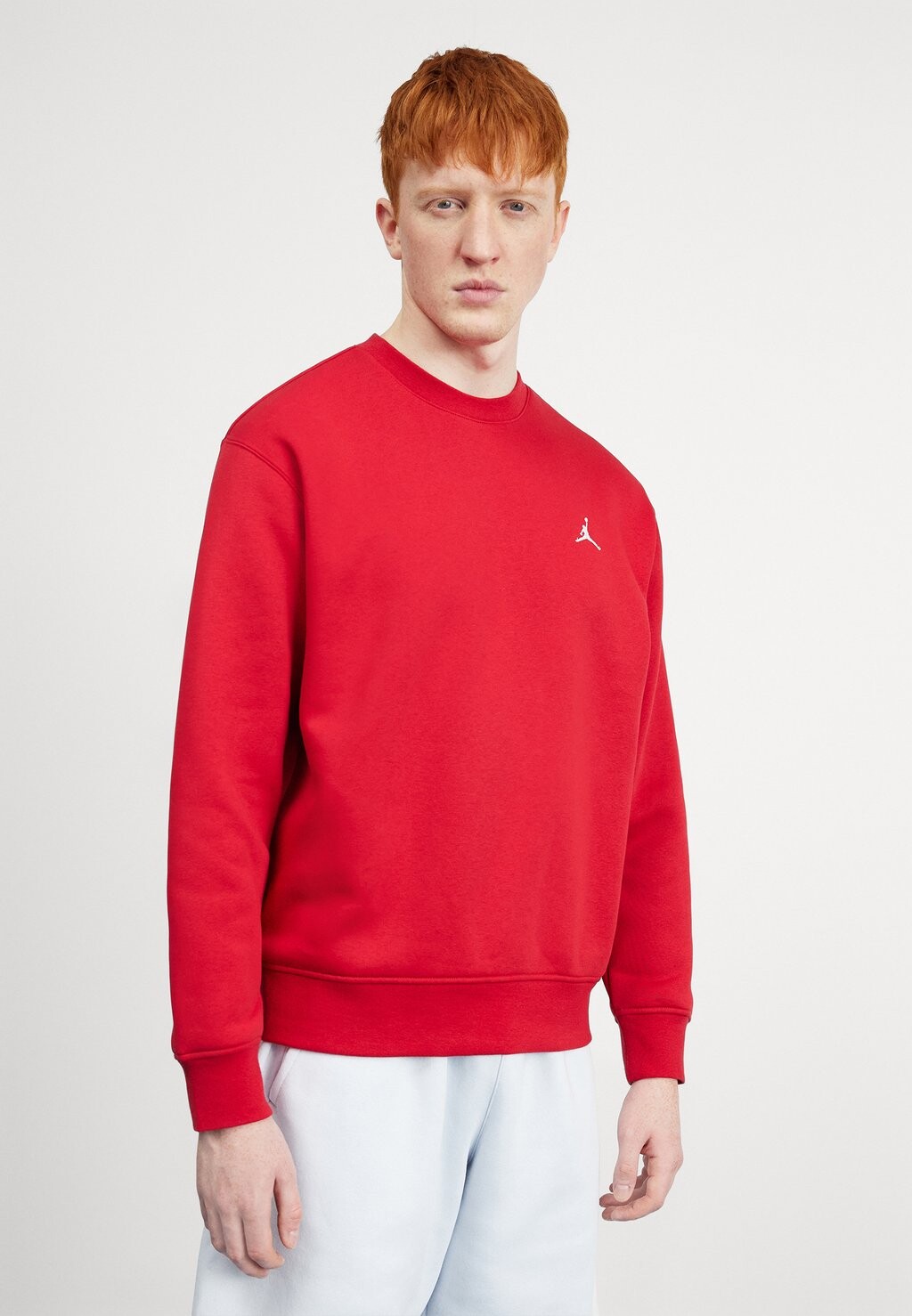 

Толстовка M J Ess Flc Crew Jordan, цвет gym red/(white)