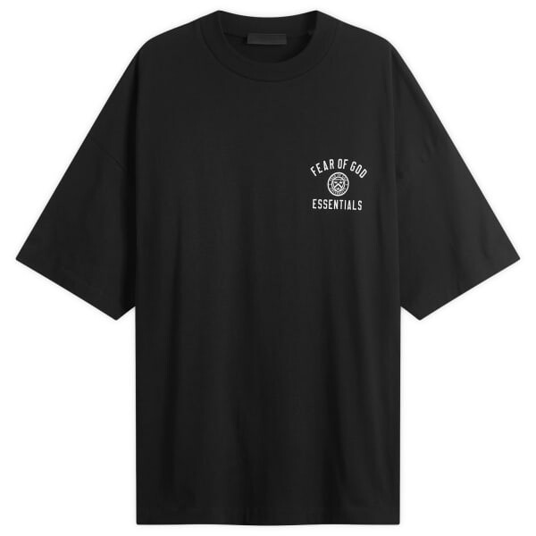 

Футболка с логотипом Crest Fear Of God Essentials, черный