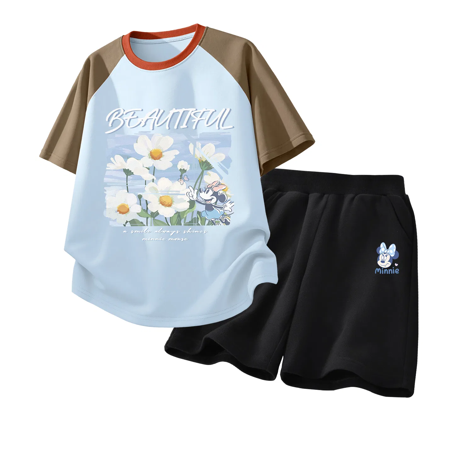 Детский спортивный костюм Disney Casual Sportswear Daisy Coffee Blue