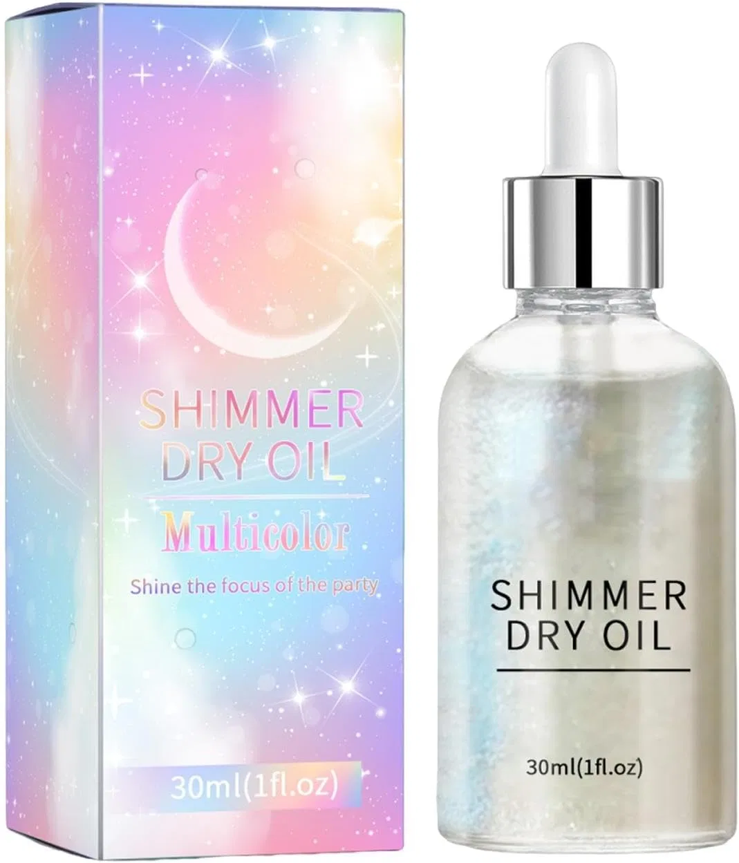 Масло для тела с блестками Skin Shi ммer Body, 30 мл