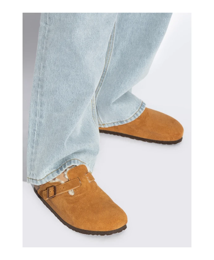 Туфли Токио внутри из овчины Birkenstock, коричневый — фото 2