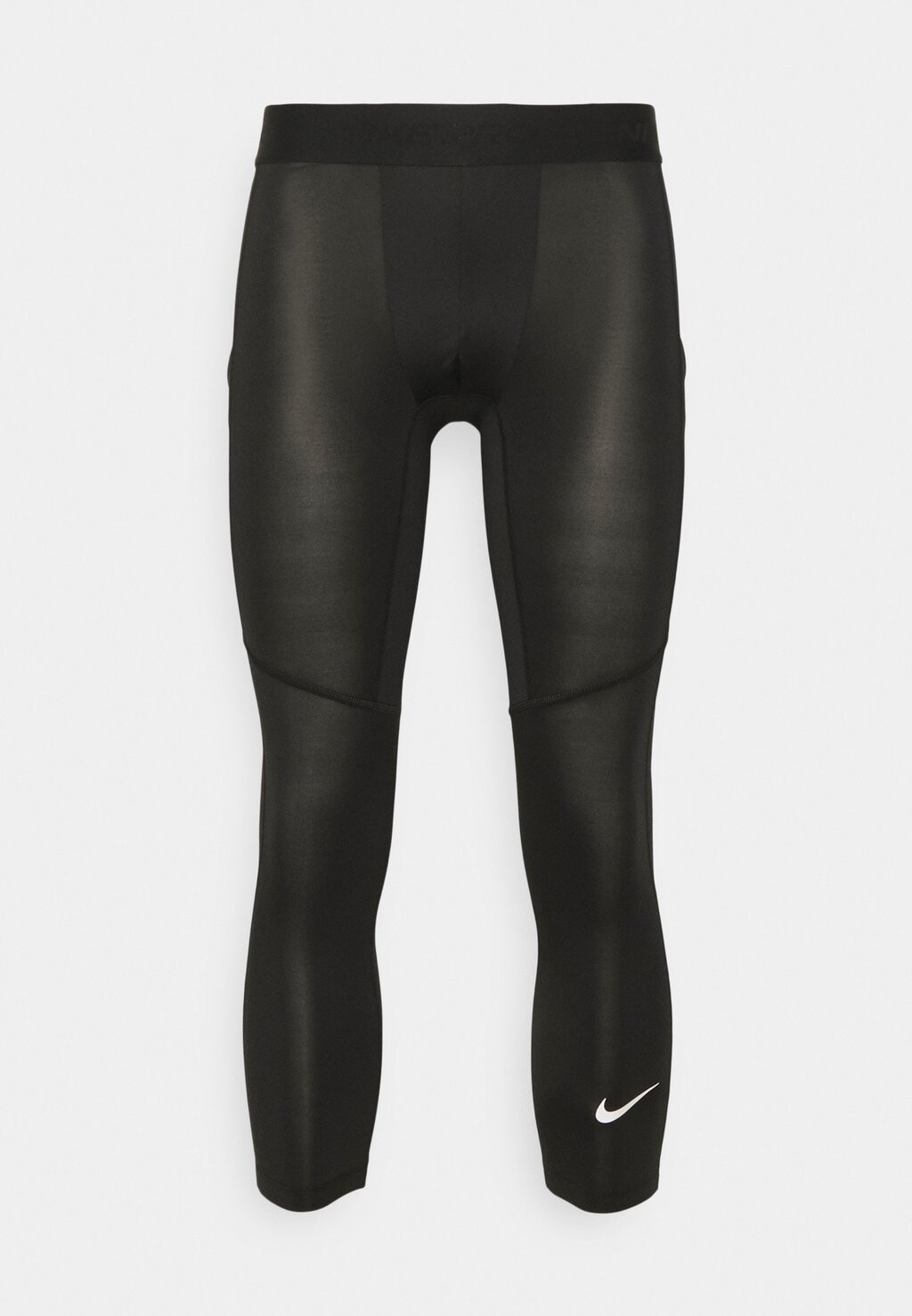 Спортивные брюки длиной три четверти Nike, черный/белый — фото 3