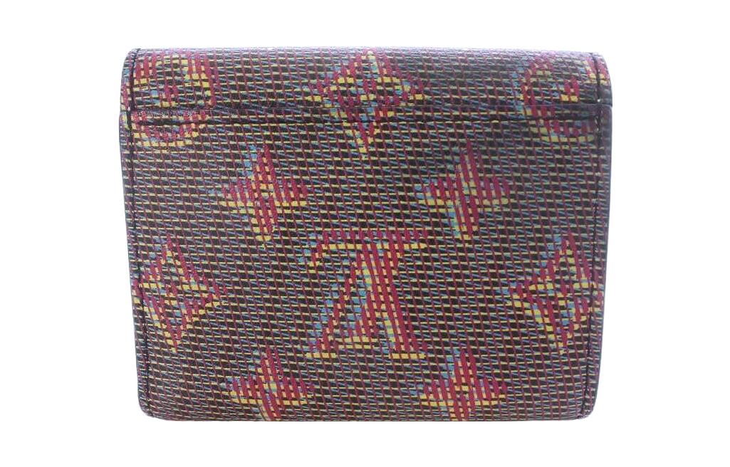 LOUIS VUITTON Женский бумажник из телячьей кожи коричневый — фото 4