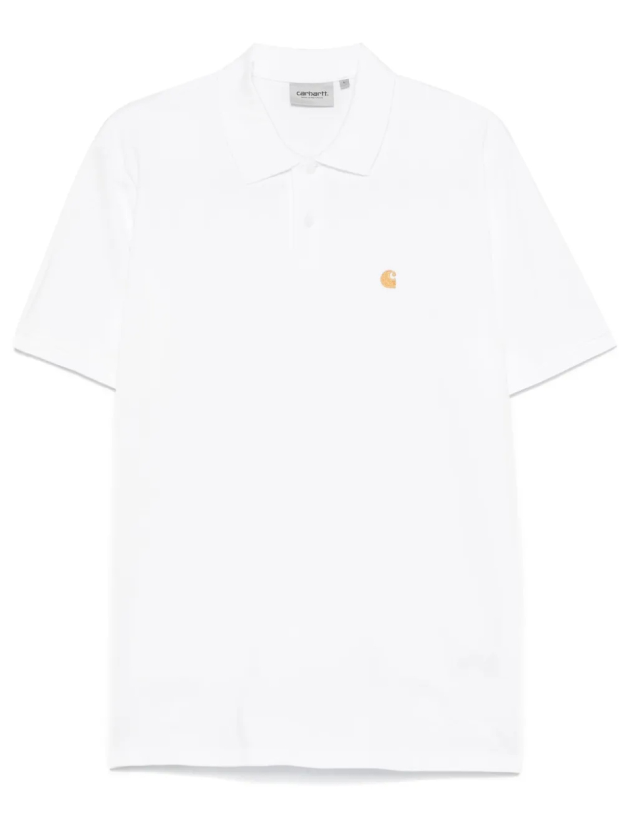 

Футболка-поло с вышитым логотипом Carhartt WIP, белый