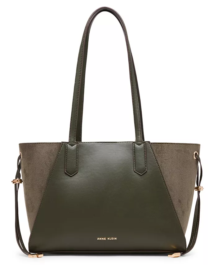 

Сумка-тоут East West среднего размера Anne Klein, зеленый