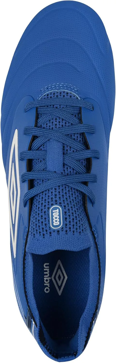 Мужские бутсы Umbro Tocco 5 Pro FG, белый — фото 4