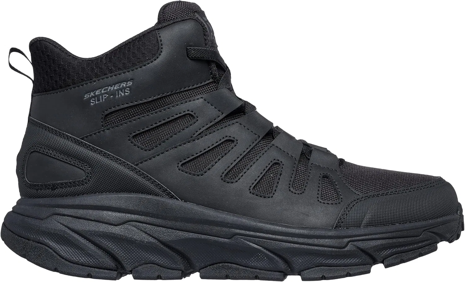 Мужские тактические военные ботинки Skechers 6 дюймов, Black — фото 2