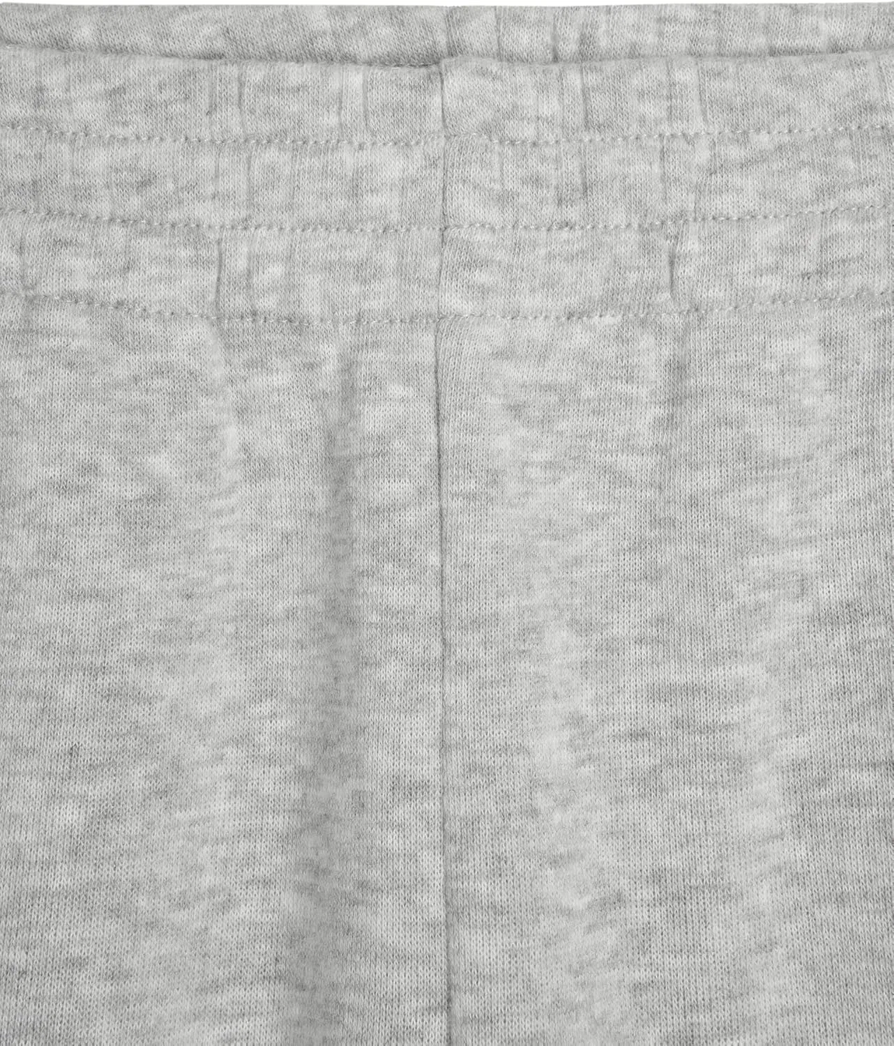 Детские спортивные брюки Puma Essential Basics из флиса с логотипом, эластичным поясом и боковыми карманами, светло-серый меланж — фото 3