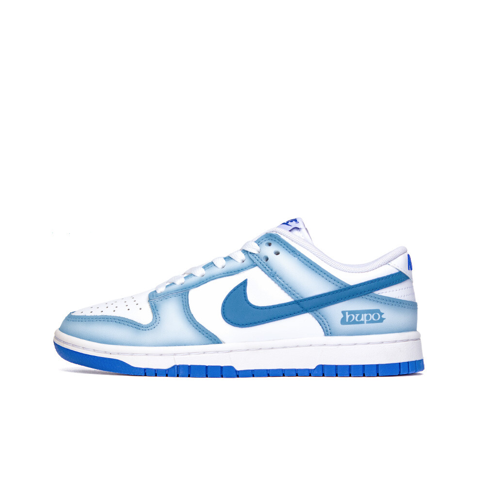 

Кроссовки Nike Dunk Skateboard Shoes Men Low-Top White Blue, Синий, Кроссовки Nike Dunk Skateboard Shoes Men Low-Top White Blue