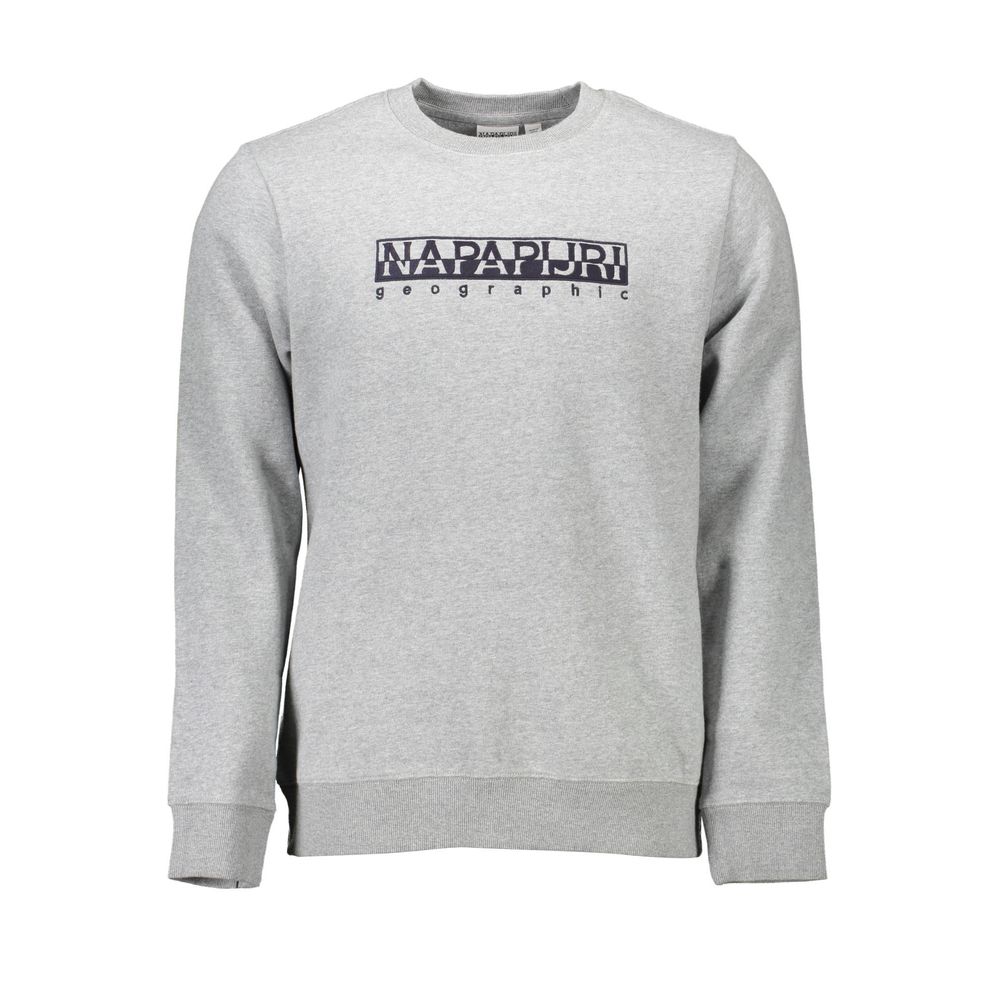 

Серый хлопковый мужской свитер Napapijri, Gray