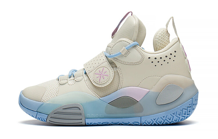 

Баскетбольные кроссовки All City 8 Kids GS Mid-top Pearl White/blue/pink Lining Young