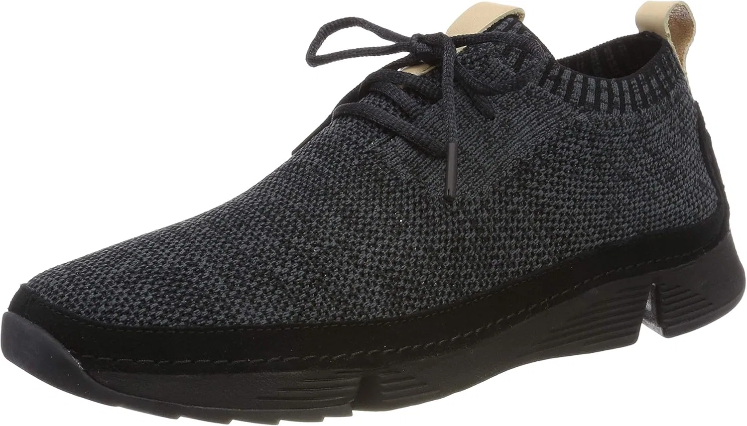 Мужские низкие кроссовки Clarks Tri Native, черный