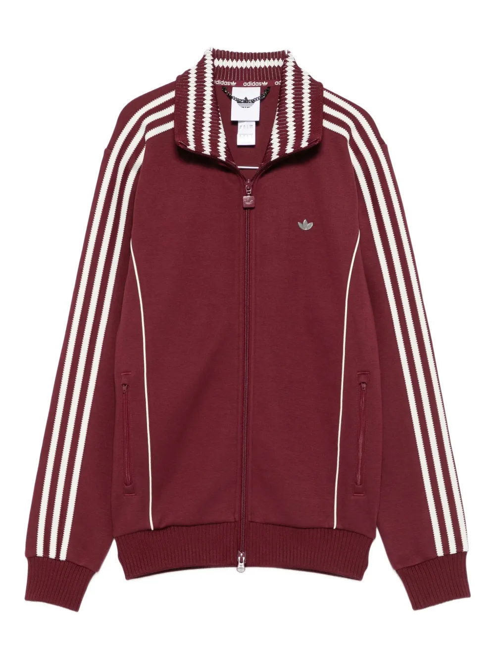 

Спортивная куртка с логотипом adidas, красный