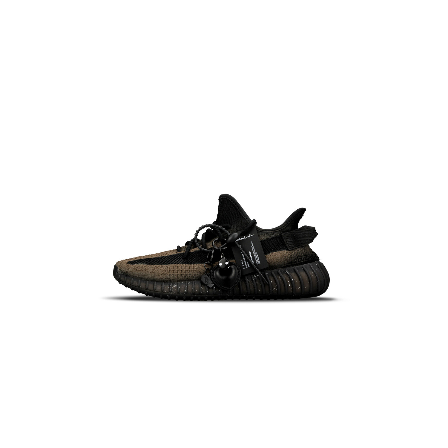 Кроссовки adidas originals Yeezy Boost 350 V2 Lifestyle Shoes Unisex Low-top Black/Brown, цвет Mocha