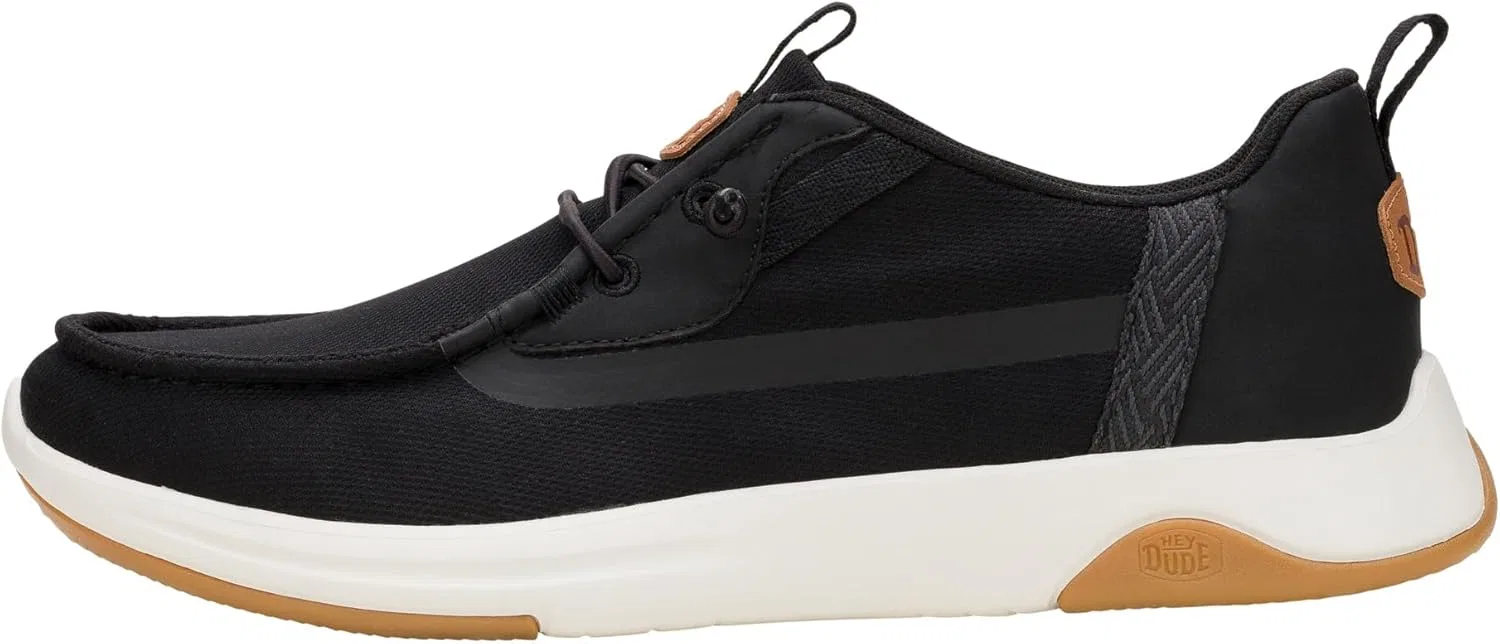 Мужские лоферы HEYDUDE, Mesh Black/White