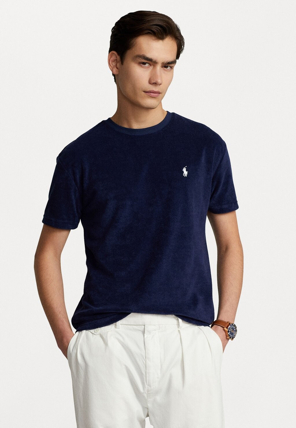 

Базовая футболка SHORT SLEEVE Polo Ralph Lauren, цвет newport navy
