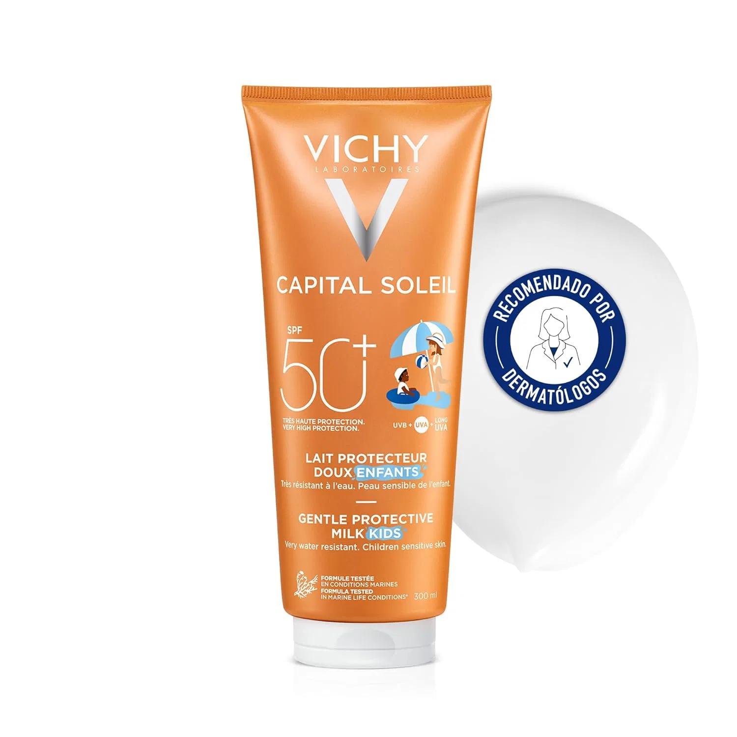 Детское солнцезащитное молочко «Ideal Sol 50» SPF 50 от Vichy Vichy