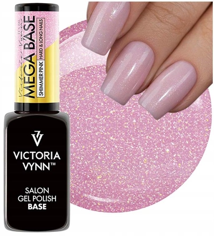 

Гибридная конструирующая база Victoria Vynn Mega Base - Shimmer Pink 8 мл