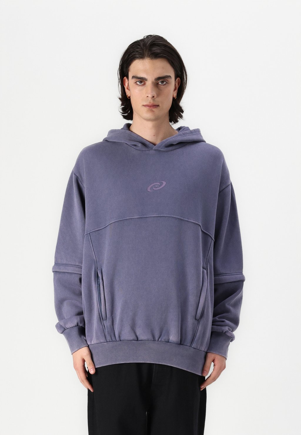 

Толстовка ADAPTIVE MODULAR WASHED HOODIE YOURTURN, темно-синий