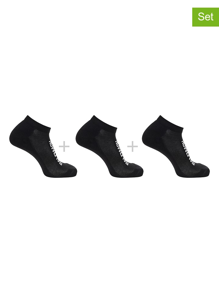 

SALOMON Набор из 3 пар: функциональные носки "Everyday Low" черного цвета