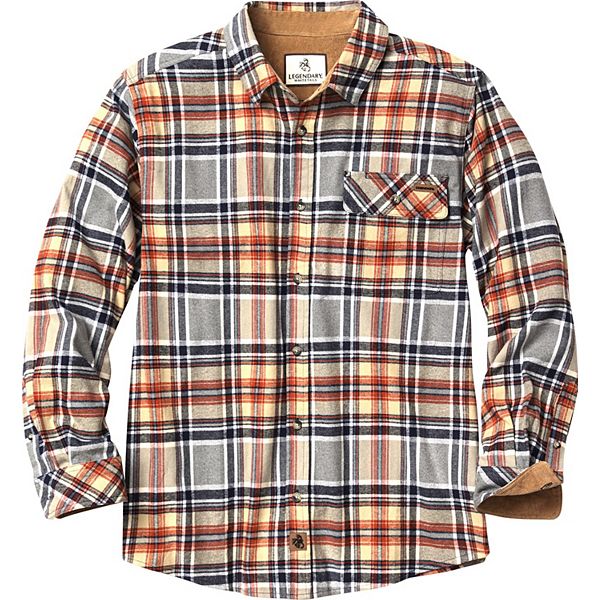 

Мужская рубашка в стиле бак кэмп в клетку Legendary Whitetails, Montana Plaid