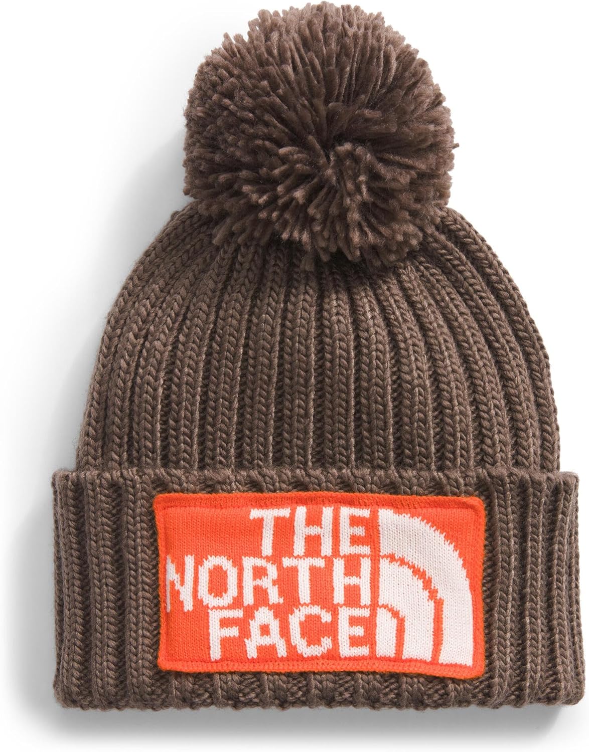 

Шапка The North Face Unisex-Adult Heritage Ski Tuke, Smokey Brown/Tnf Orange/White Dune