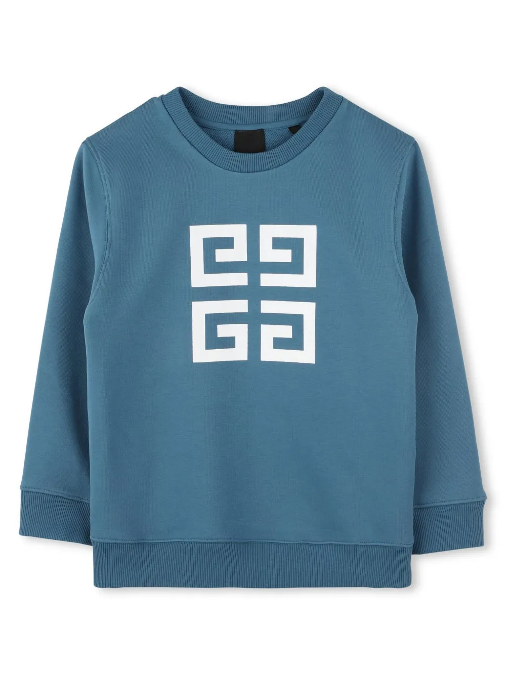 

Толстовка с принтом 4G Givenchy Kids, синий