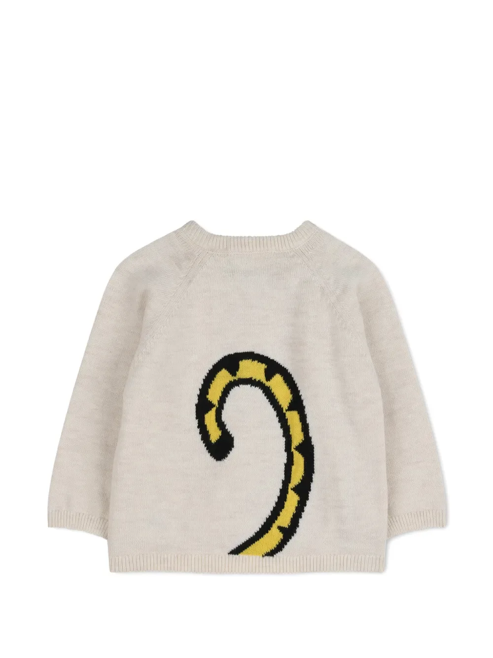 Комплект из пяти предметов с логотипом Kenzo Kids, бежевый — фото 4