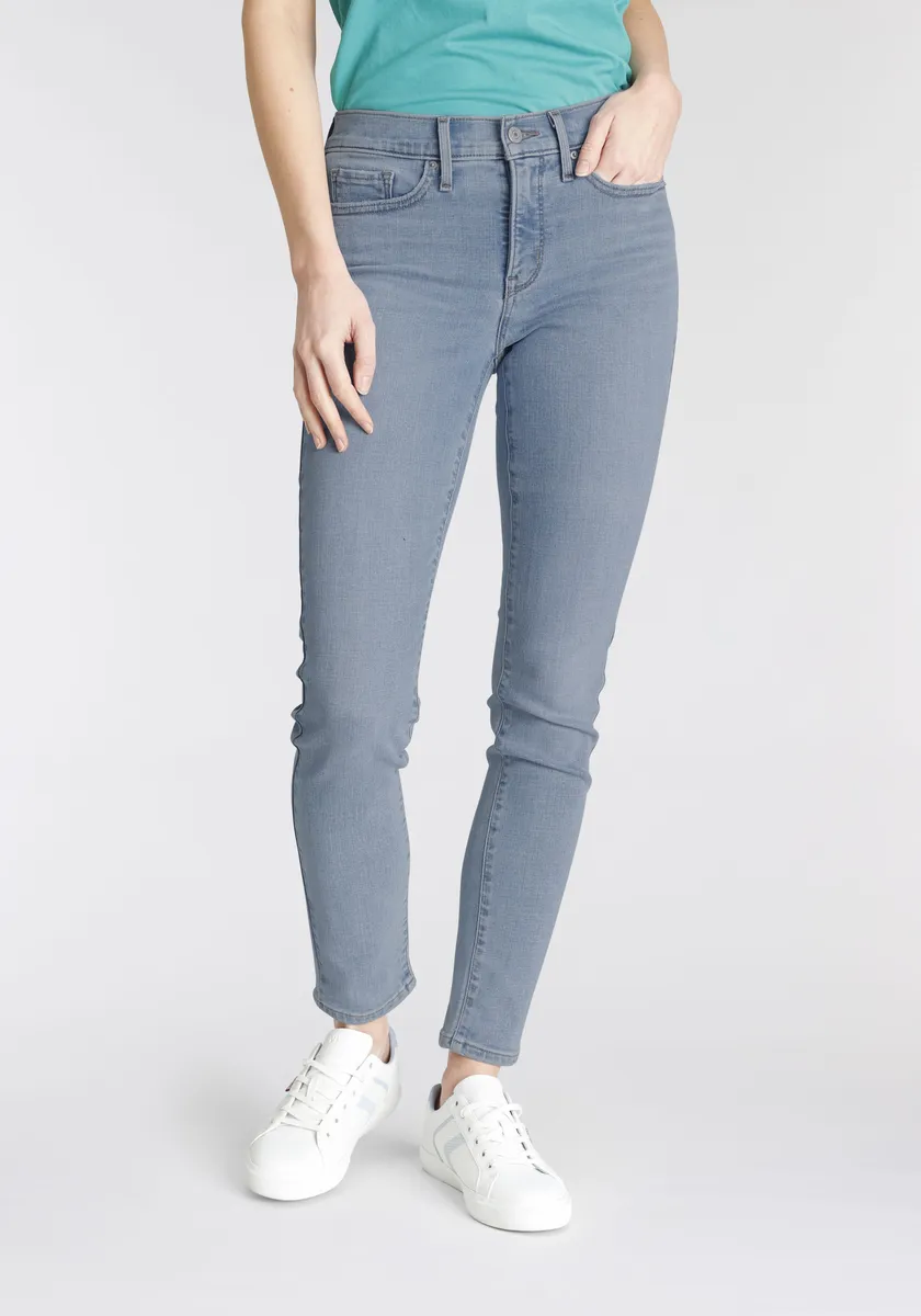

Джинсы Levi's узкого кроя "311 Shaping Skinny", модель с 5 карманами, синий