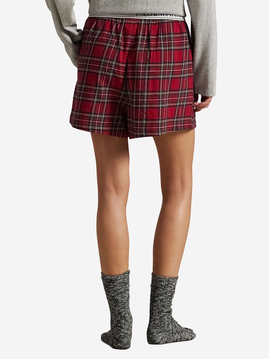Пижамные штаны Polo Ralph Lauren  Cozy Flannel, красный — фото 4