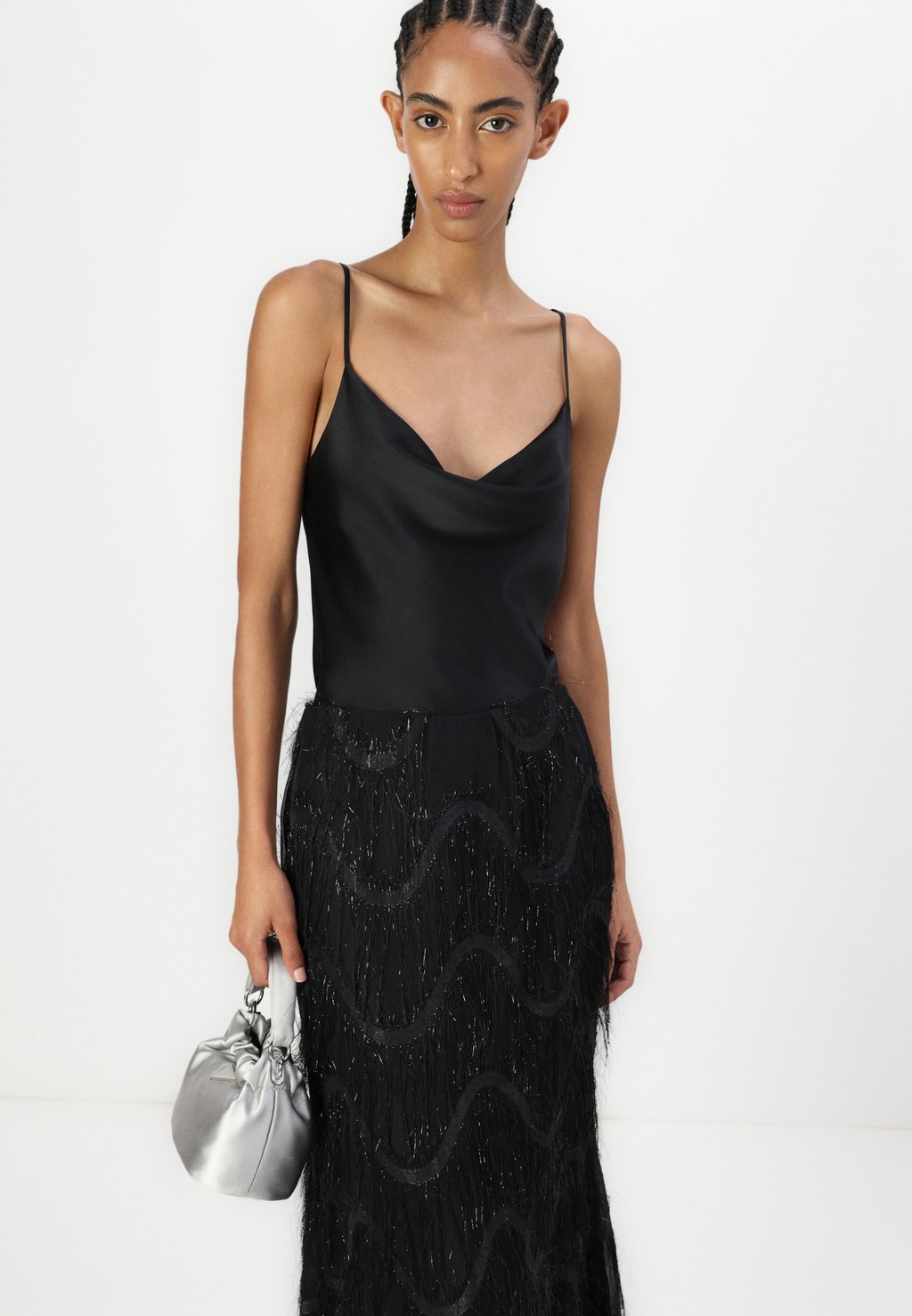 

Юбка А-силуэта ACANTHA AJWA SKIRT Bruuns Bazaar, черный