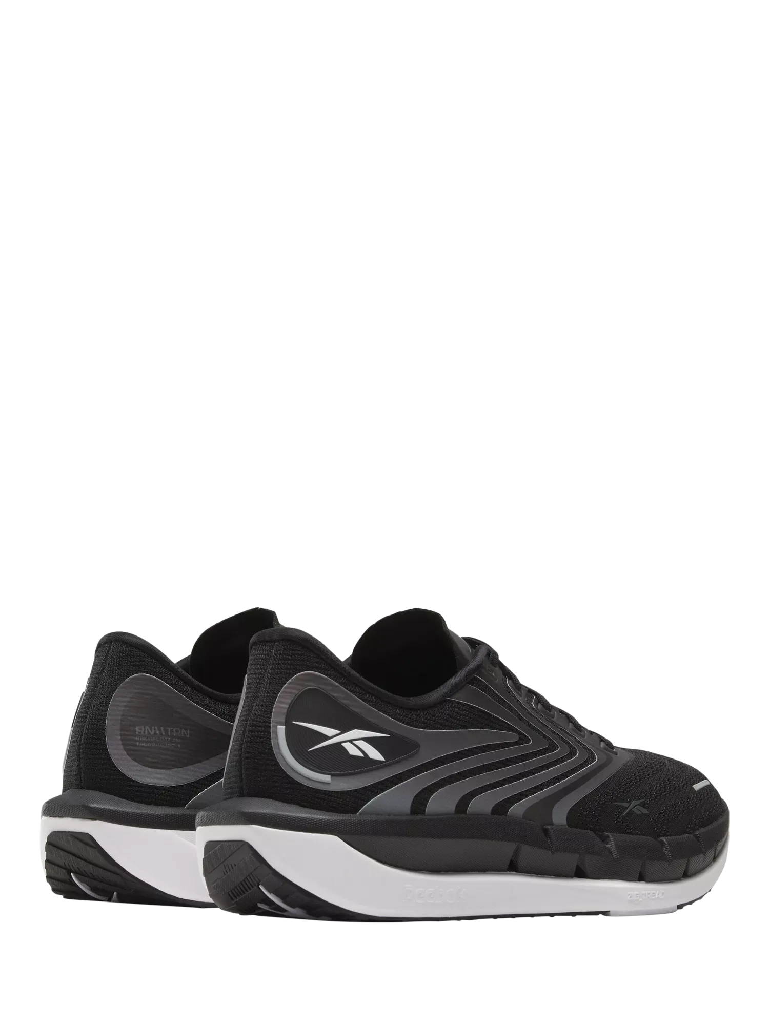 Мужские беговые кроссовки Floatzig Tread, черно-белые Reebok — фото 4
