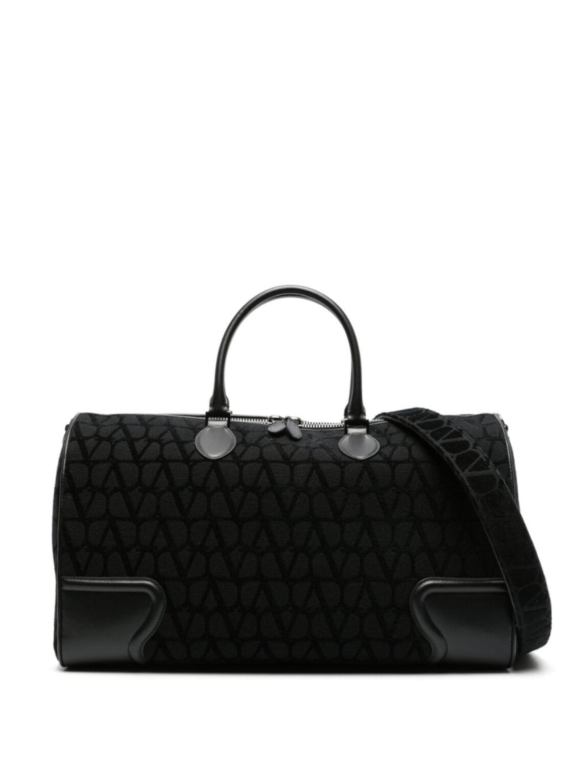 

Valentino Garavani дорожная сумка с узором Toile Iconographe, черный
