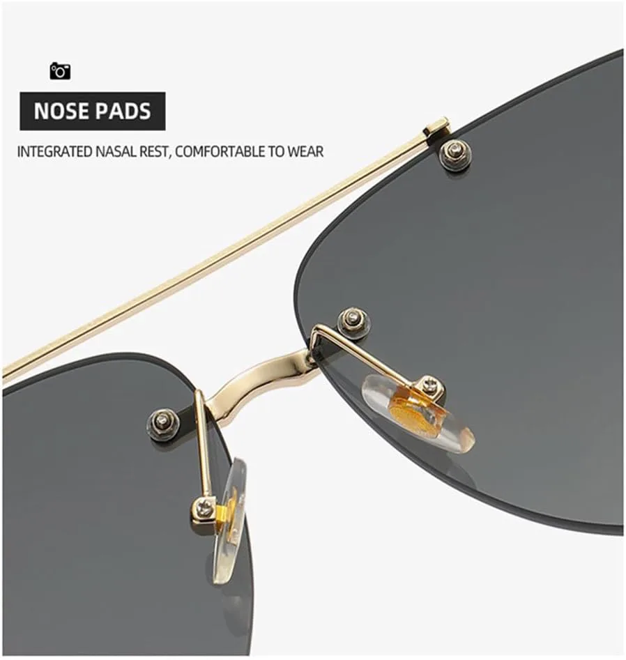 

Женские солнцезащитные очки без металлической оправы, модные, для шоппинга, повседневные, овальные, унисекс, классические, цветные, для вождения KTUCN, Hd4