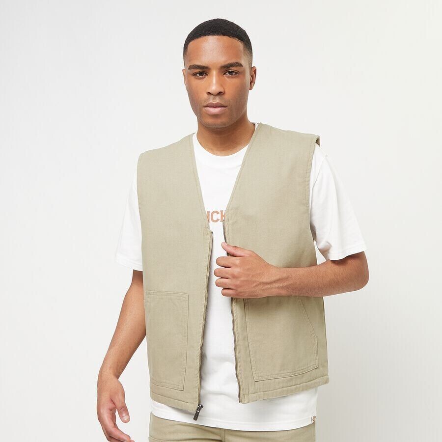 

Летний жилет из утиной ткани Dickies, цвет sw desert sand