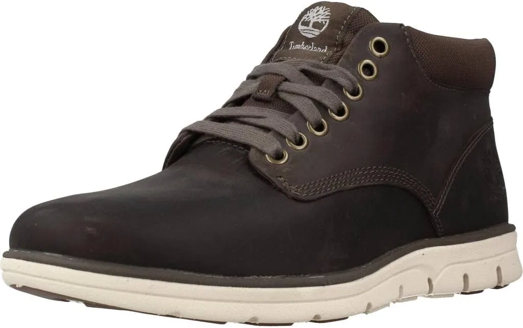 Мужские кожаные ботинки-чукка Timberland Bradstreet Sensorflex, Brown