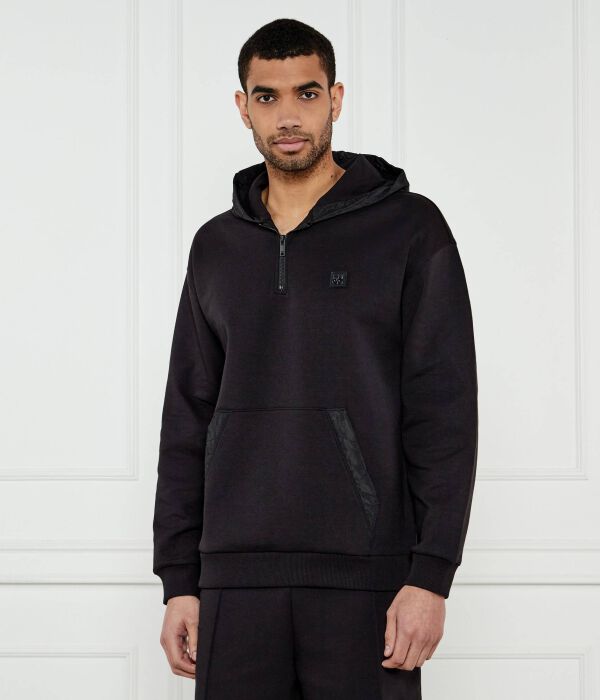 

Свитер докмани Loose fit Hugo, черный