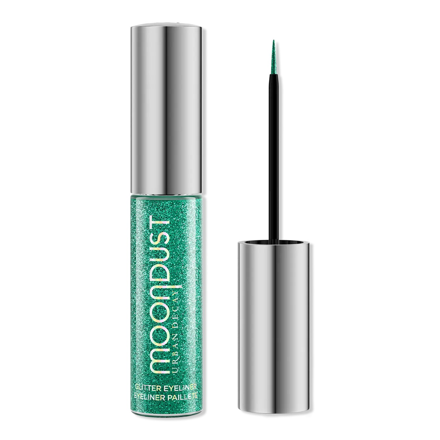 

Жидкая подводка для глаз Moondust с блестками Urban Decay Cosmetics, Stage Dive (bright teal-green glitter)