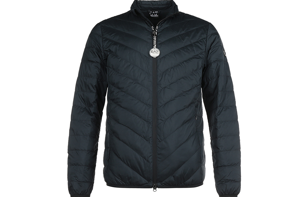 EMPORIO ARMANI Куртка пуховая мужская EA7 ночной синий, Night Blue — фото 3