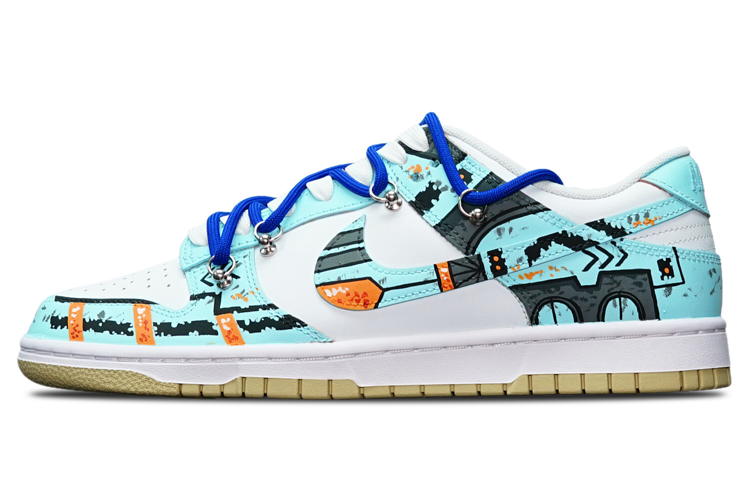 

Кроссовки Nike Dunk, голубой/синий