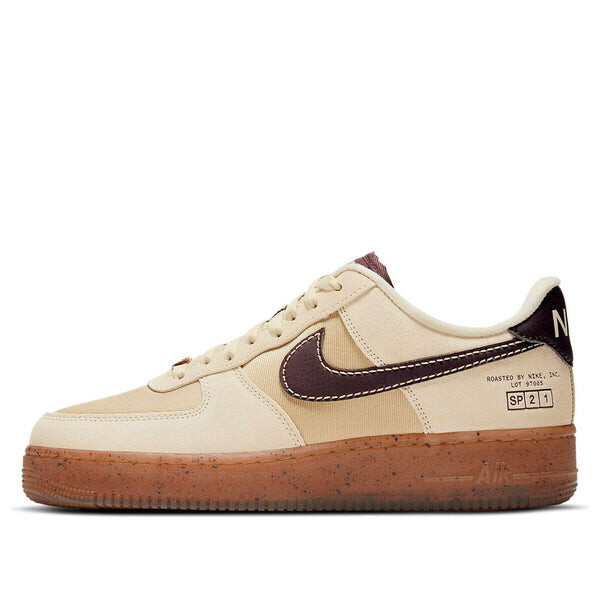 

Кроссовки air force 1 низкие Nike, коричневый