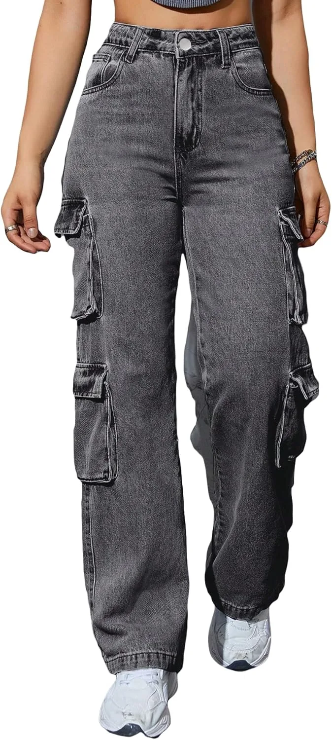 

Женские джинсы Kedera High Waist Boyfriend Wide Leg