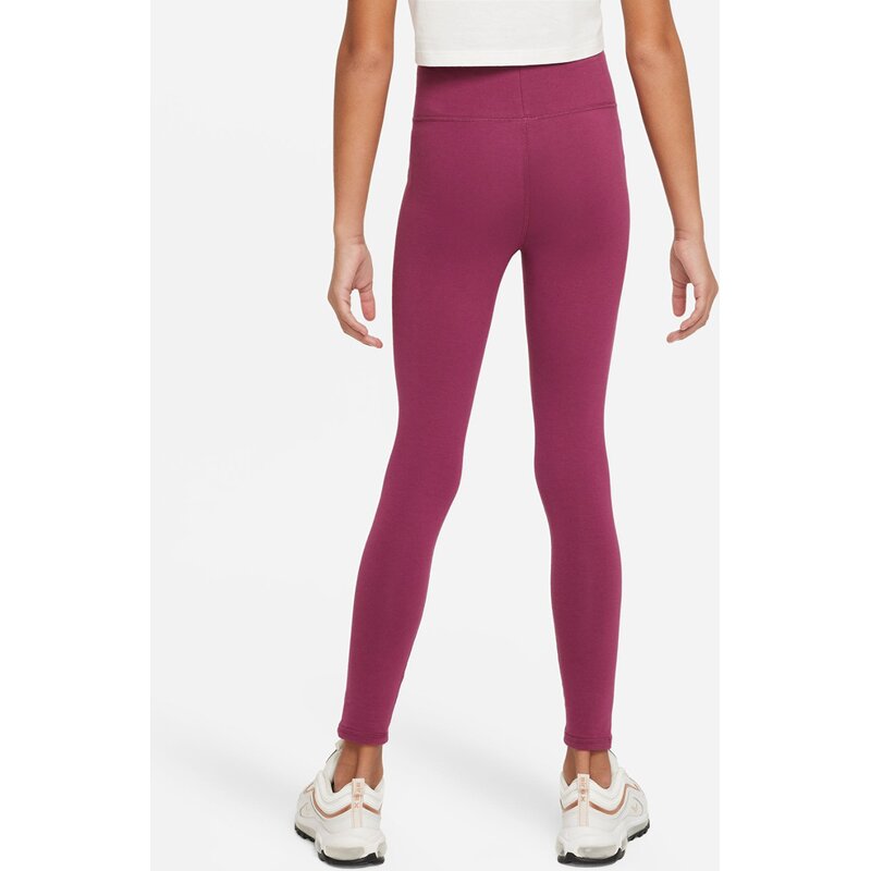 Tight g nsw fav trend hw lggng prnt Nike, цвет rosewood — фото 2