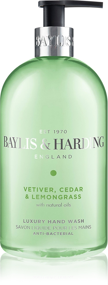 

Антибактериальное мыло для рук с ветивером, кедром и лемонграссом Baylis & Harding, 500 мл