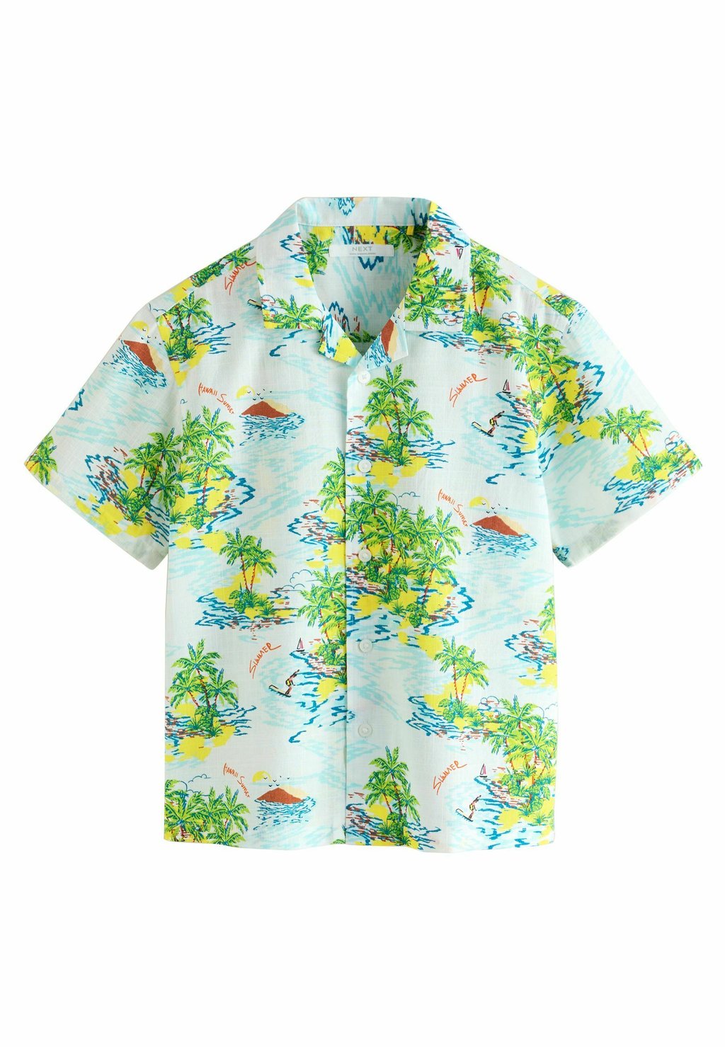 

Рубашка SHORT SLEEVE REGULAR FIT Next, бежевый