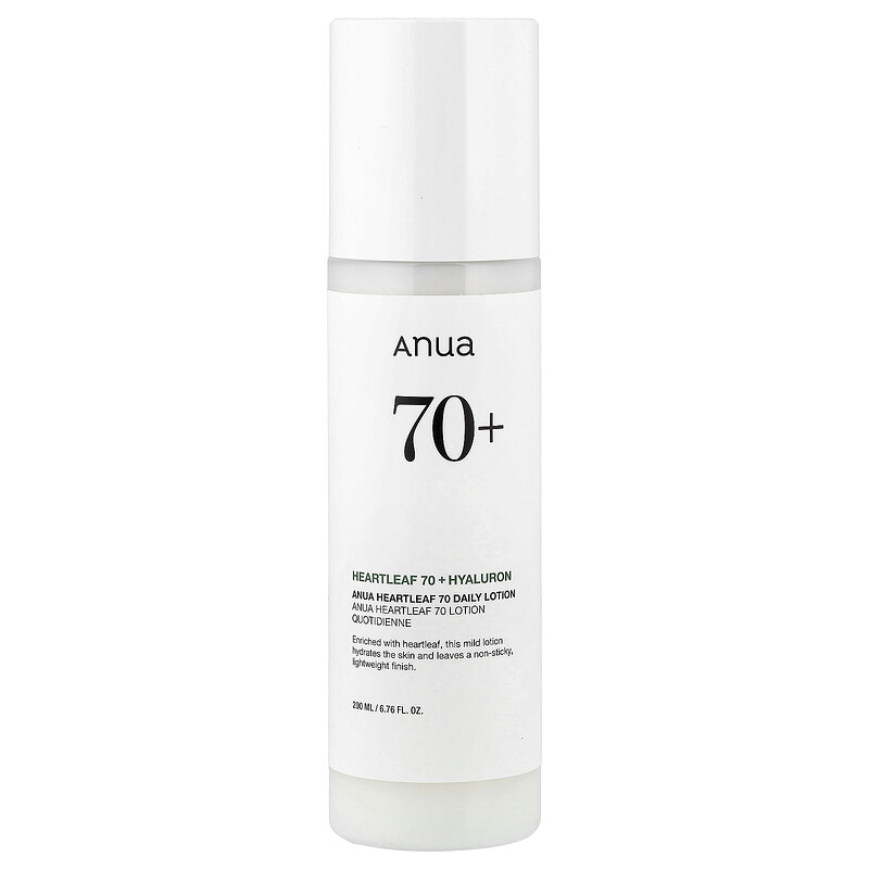 

Anua, Heartleaf 70, ежедневный лосьон, 200 мл (6,76 жидк. Унции)