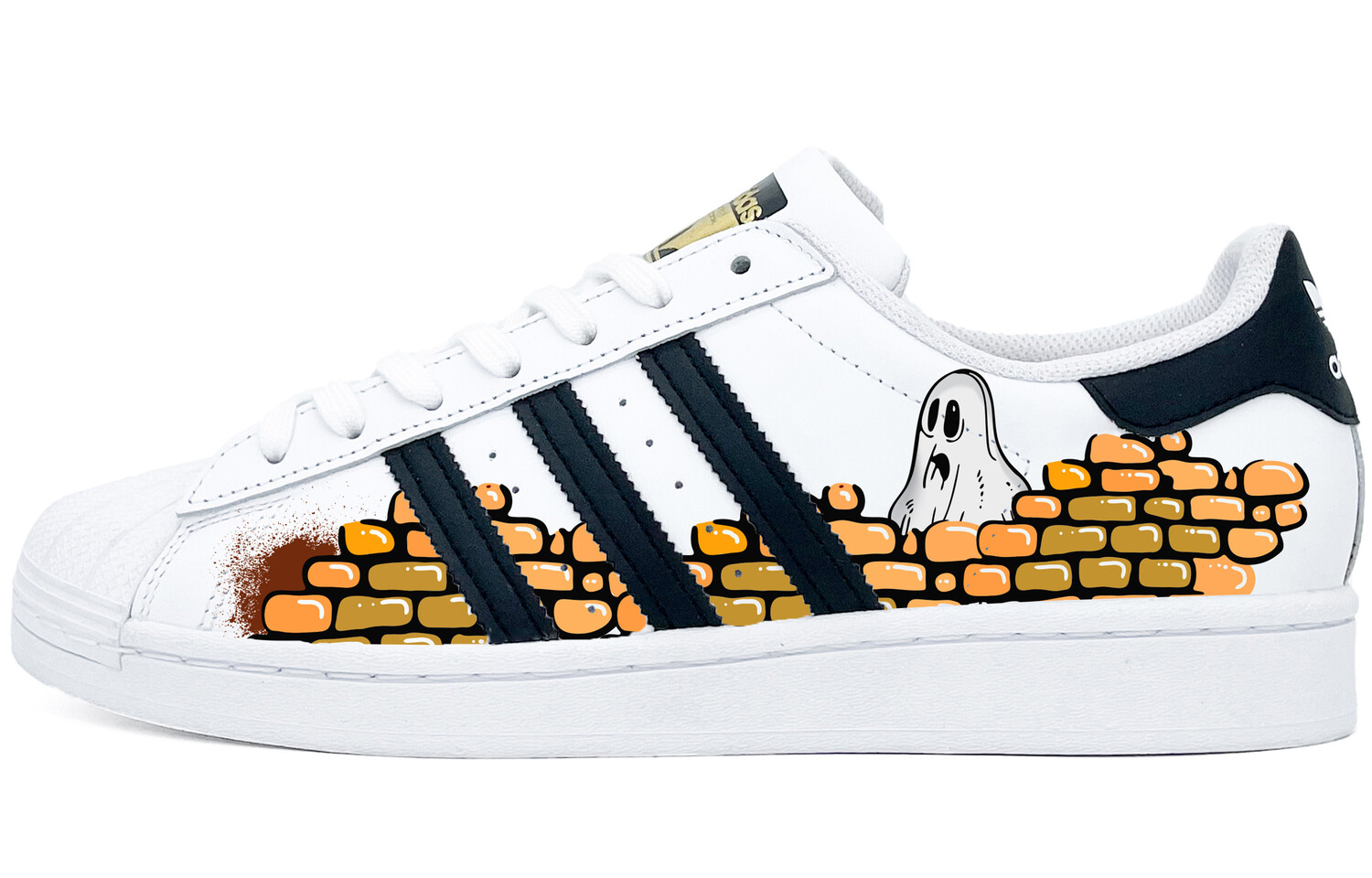 

Скейтборд-кеды Superstar, унисекс, низкие, коричневый Adidas Originals