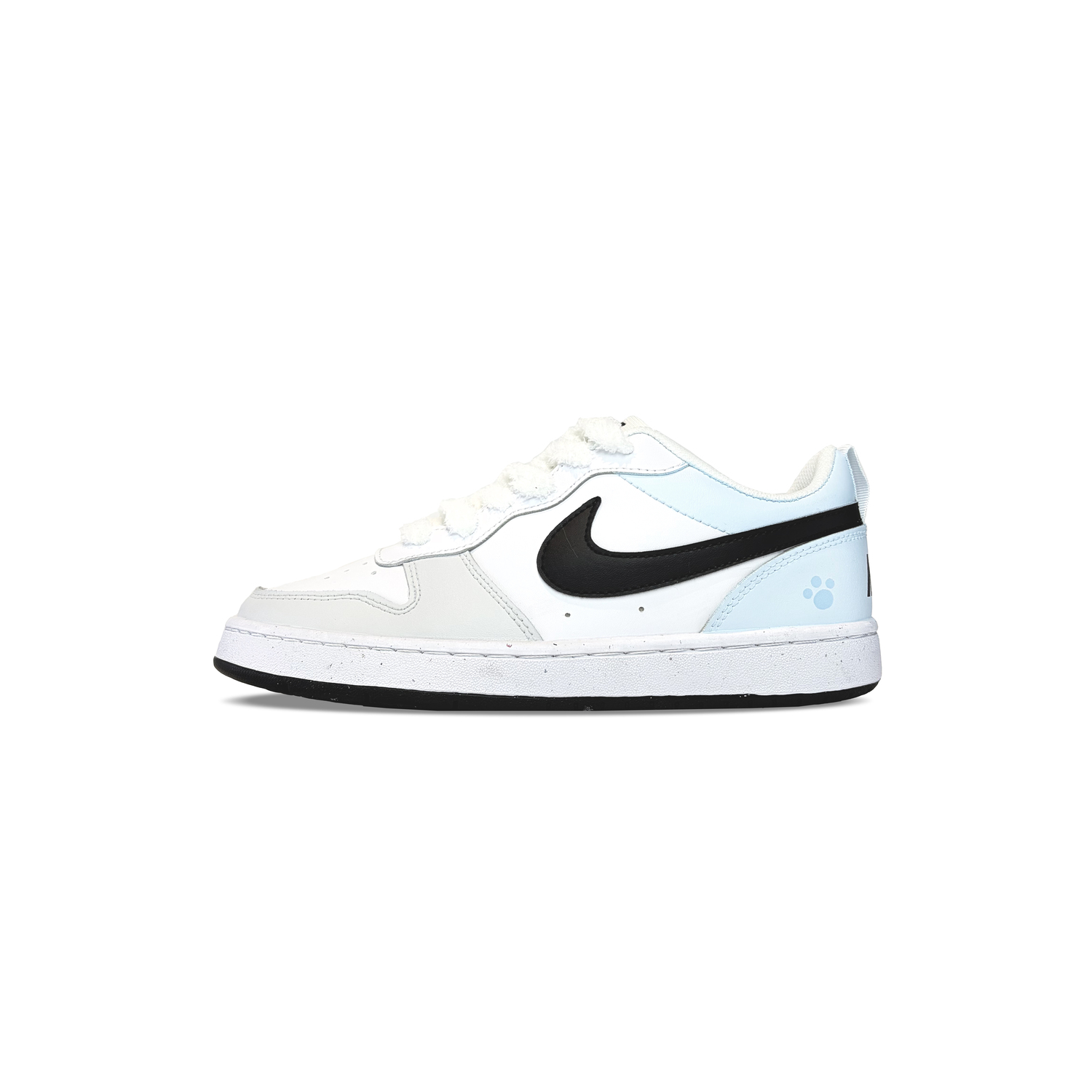 

Nike Кроссовки Court Borough Serene River To The Moon из синтетической кожи, устойчивые к истиранию, дышащие, низкие